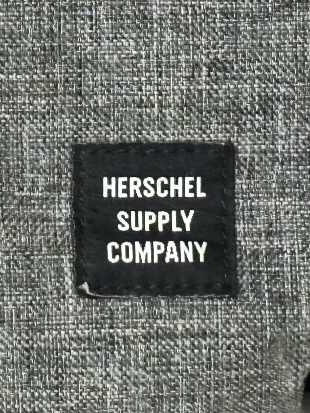 Herschel Supply Company Gray Laptop Messenger with Black Strap